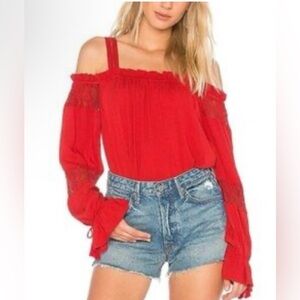 NWT Band Of Gypsies Red Top